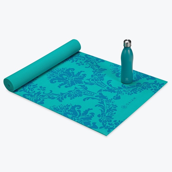 gaiam yoga mat green